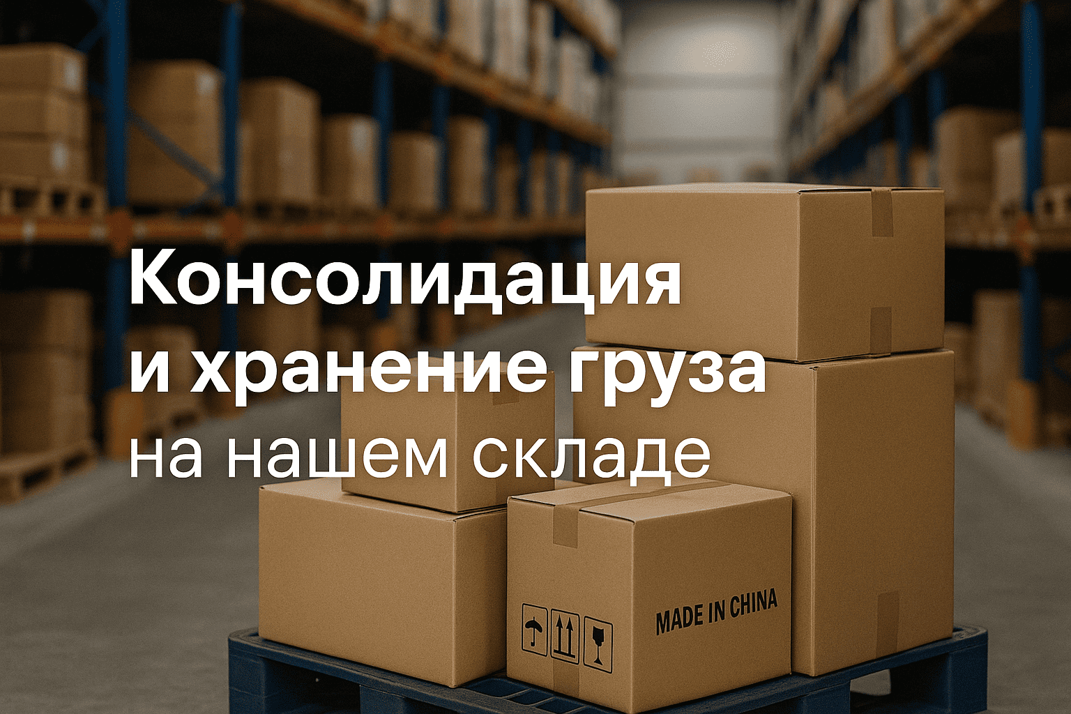 консолидация и хранение грузов